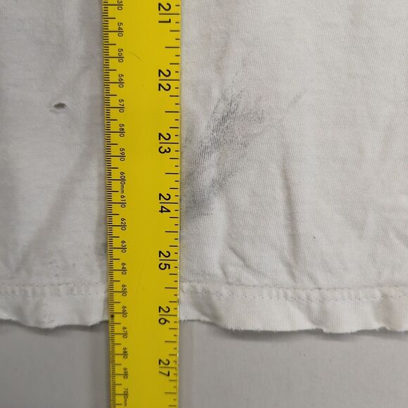 Champion Stanford University Hawaiian Hibiscus Floral Print White Thrashed Large - Picture 8 of 12